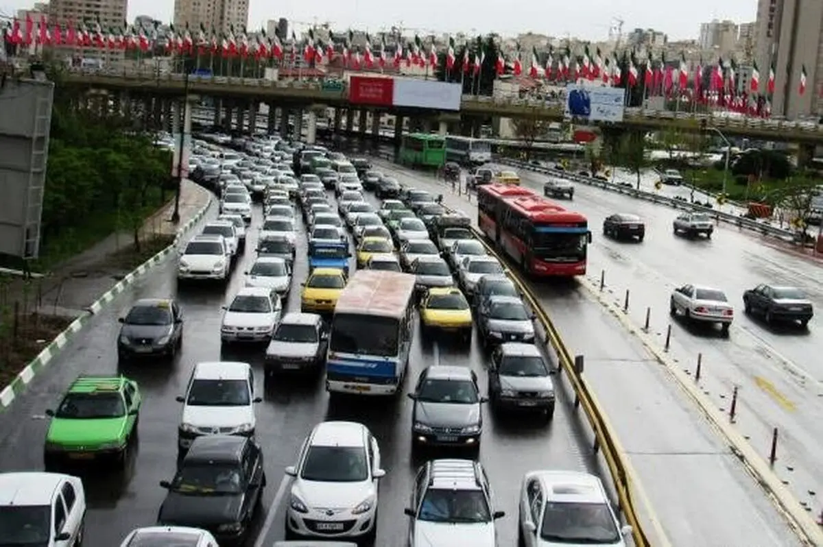 وضعیت ترافیکی بزرگراه های پایتخت