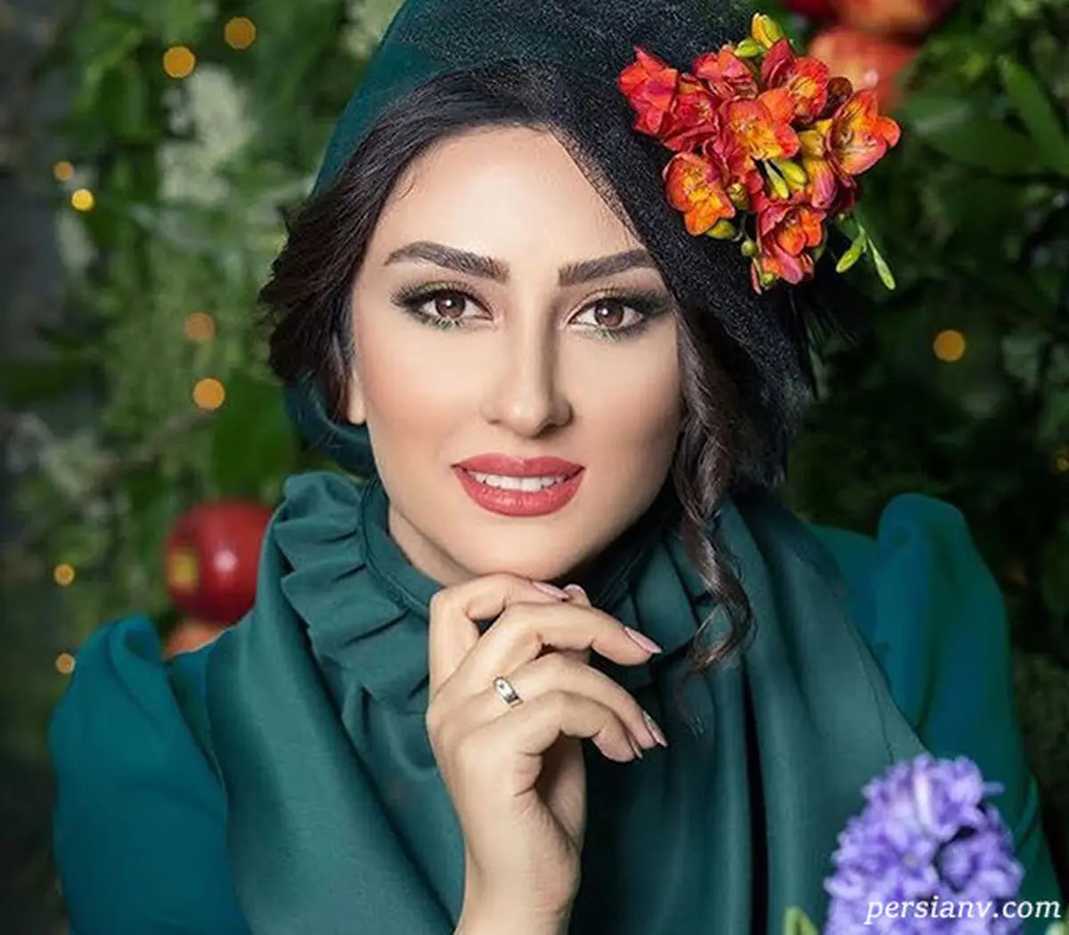  الهام طهموری و همسرش /  عکس