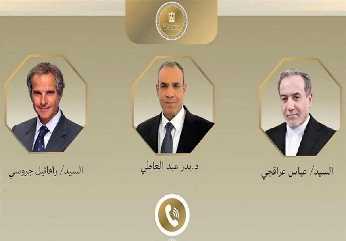 وزیر خارجه مصر با عراقچی و گروسی دیدار کرد