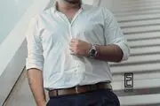 بهرنگ علوی و تیشرت عجیب و غریبش/ عکس