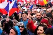 تظاهرات در جمهوری چک برای کناره‌گیری دولت