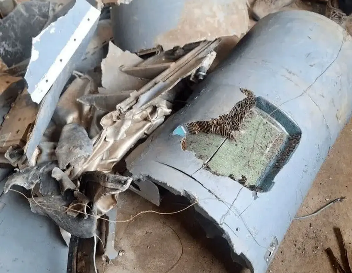 انهدام یک پهپاد شناسایی آمریکایی در آوج+ عکس