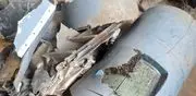 انهدام یک پهپاد شناسایی آمریکایی در آوج+ عکس