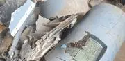  لاشه پهپاد منهدم شده آمریکایی در دهلران