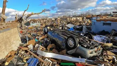 توفان مرگبار آمریکا/گزارش تصویری