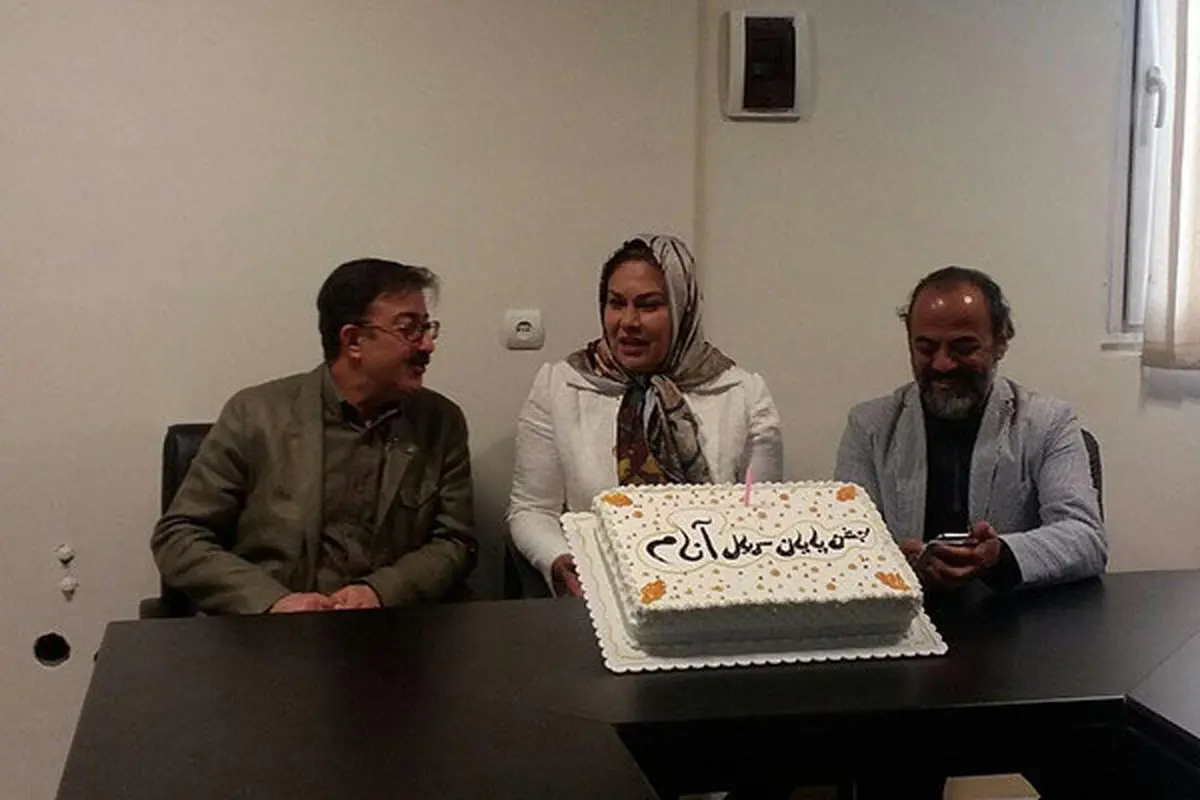 سوت پایان "آنام" زده شد/برگزاری جشن با حضور عوامل+عکس