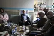بازدید مدیران سیما از پشت صحنه سریال «راز ناتمام»
