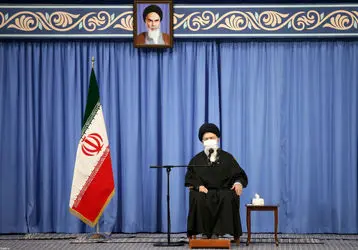 دیدار دست‌اندرکاران مراسم سالگرد شهید سلیمانی با رهبر معظم انقلاب اسلامی