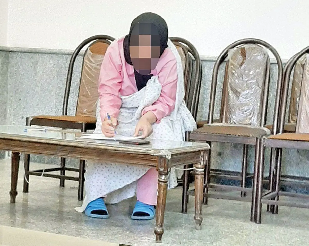 قصاص زن بدهکار به جرم قتل پیرزن
