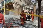 هفت مصدوم در انفجار ساختمان مسکونی غرب تهران
