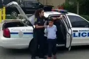 بازداشت دانش آموز 7 ساله آمریکایی به جرم کتک زدن معلم/ عکس