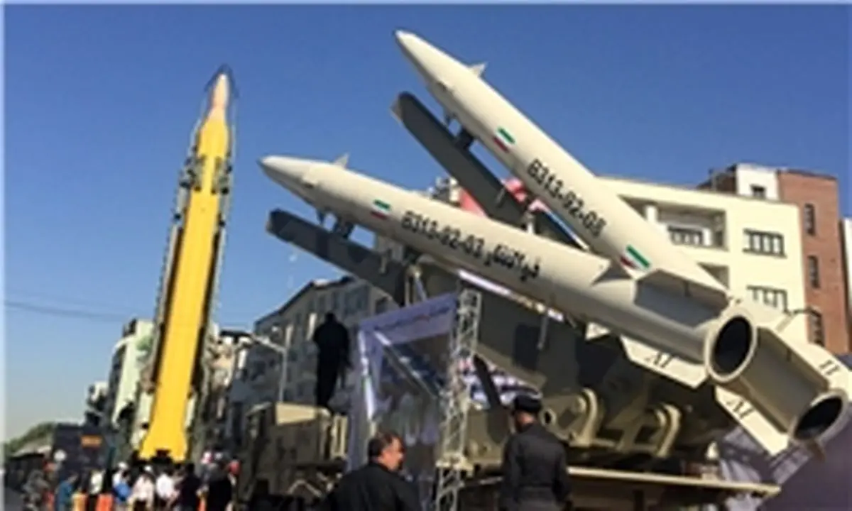 نمایش موشکهای بالستیک سپاه در راهپیمایی روز قدس