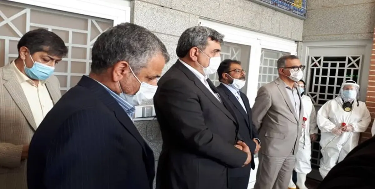بازدید سرزده حناچی از سالن عروجیان بهشت زهرا(س)
