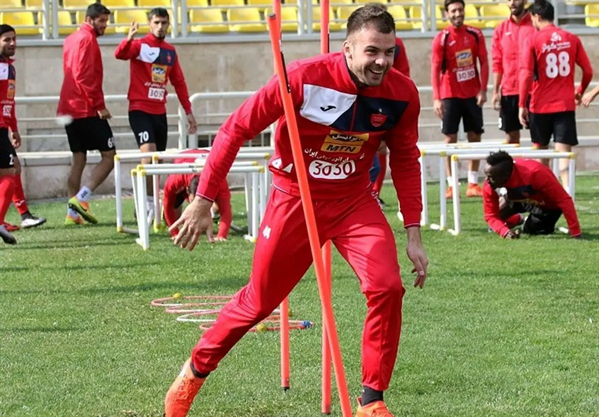 غیبت ادامه دار رادوشوویچ در تمرینات پرسپولیس/ عکس