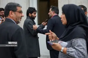 وزیران ابراهیم رئیسی در حیاط دولت