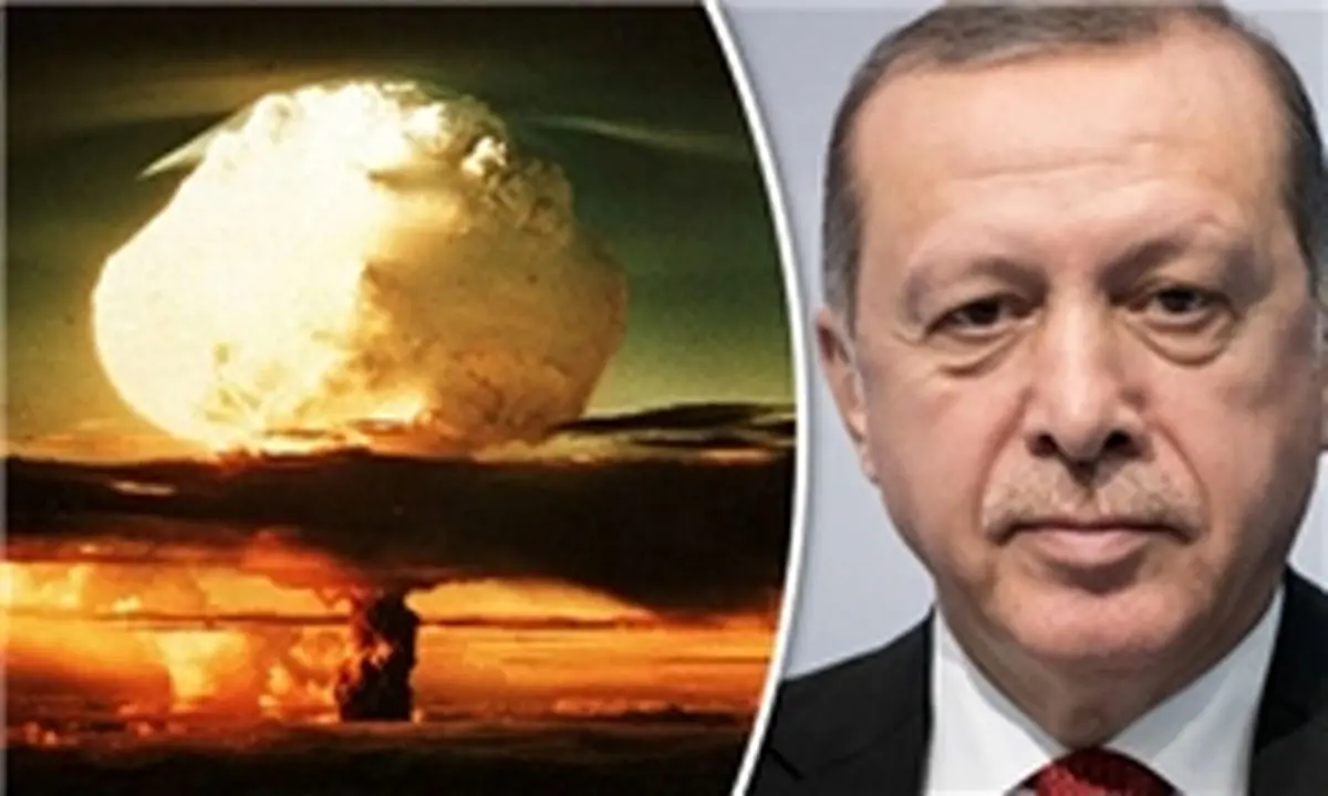 اردوغان مخفیانه در پی ساخت بمب اتمی است