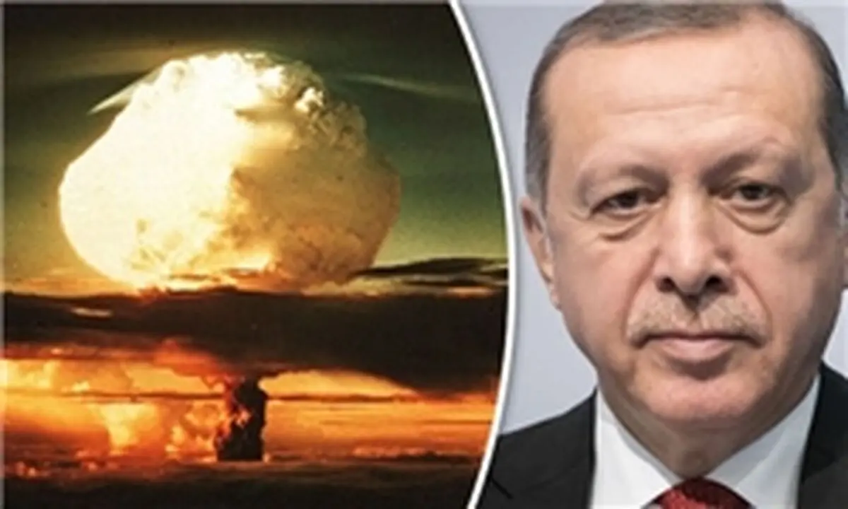 اردوغان مخفیانه در پی ساخت بمب اتمی است