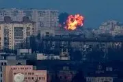 انفجار مهیب در انبار موشک و تسلیحات اوکراین

