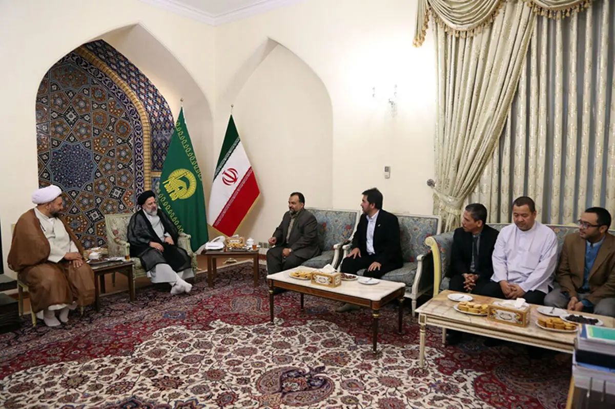دیدار اعضای مجمع اهل بیت(ع) اندونزی با تولیت آستان قدس رضوی