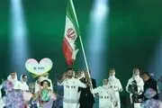 حضور پررنگ بانوان ایرانی در رژه افتتاحیه بیستمین بازی‌های آسیایی+ عکس