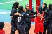 مدال نقره ارزشمند بانوان والیبالیست ایران