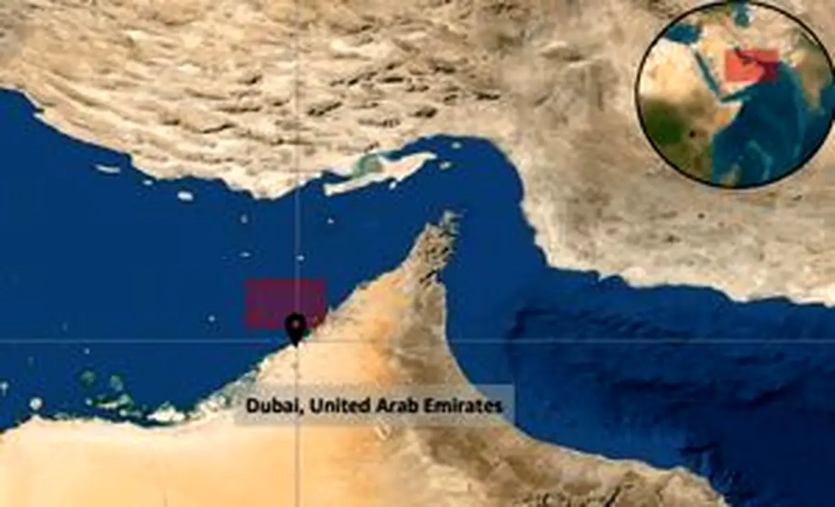 آتش‌گرفتن یک نفتکش نزدیک سواحل دبی