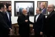 دیدار عراقچی با خانواده شهید سیدحسن نصرالله