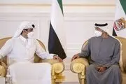 امیر قطر پس از ۵ سال به امارات سفر کرد