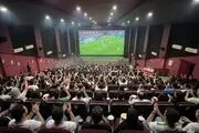 استقبال ۱۲هزار نفری از بازی شب قبل در سینماها