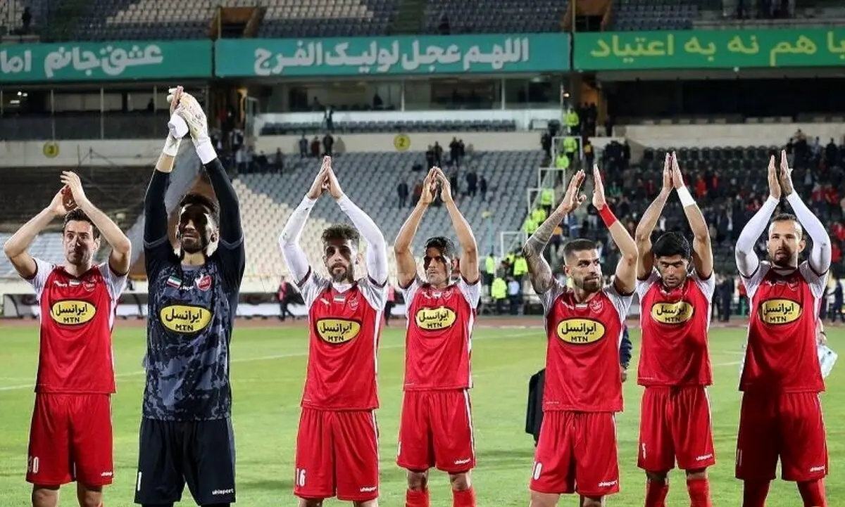 کار قشنگ بازیکنان پرسپولیس لو رفت