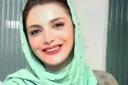 خانم بازیگر عزادار شد/عکس