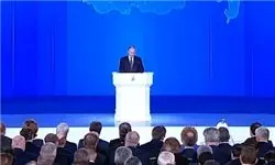 قدرتنمایی «پوتین» در سخنرانی سالانه