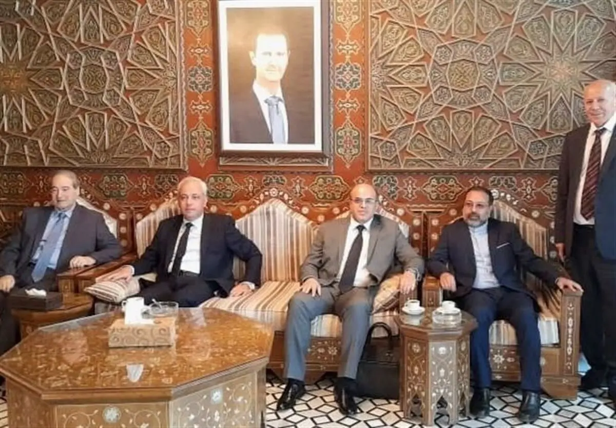 هیئت بلند پایه سیاسی و اقتصادی سوریه در راه ایران