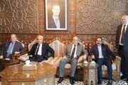 هیئت بلند پایه سیاسی و اقتصادی سوریه در راه ایران