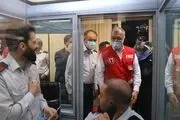 حضور سرزده شهردار تهران در ستاد فرماندهی عملیات ۱۲۵