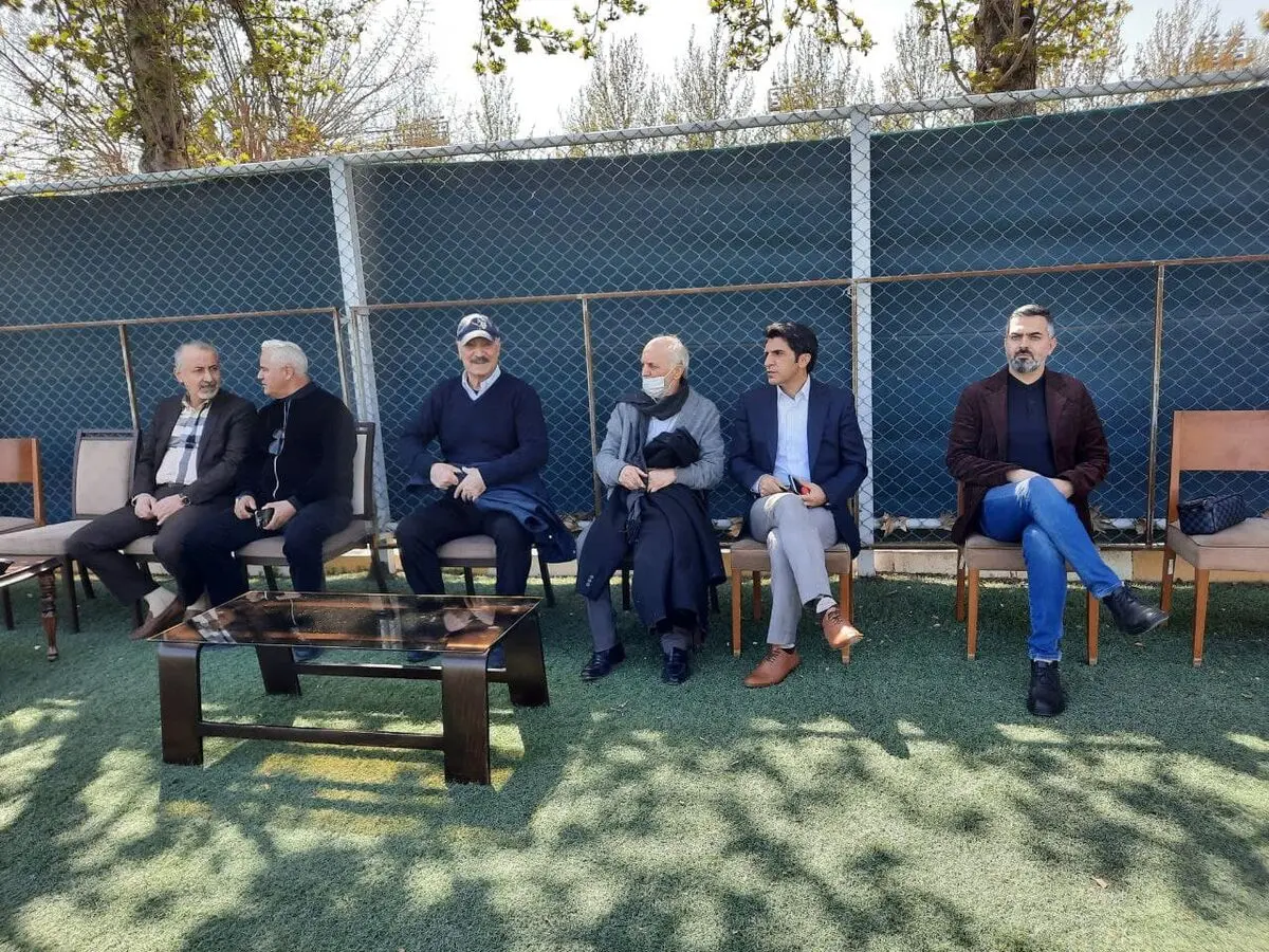 میهمانان سینمایی و فوتبالی برای بازی پرسپولیس!+عکس
