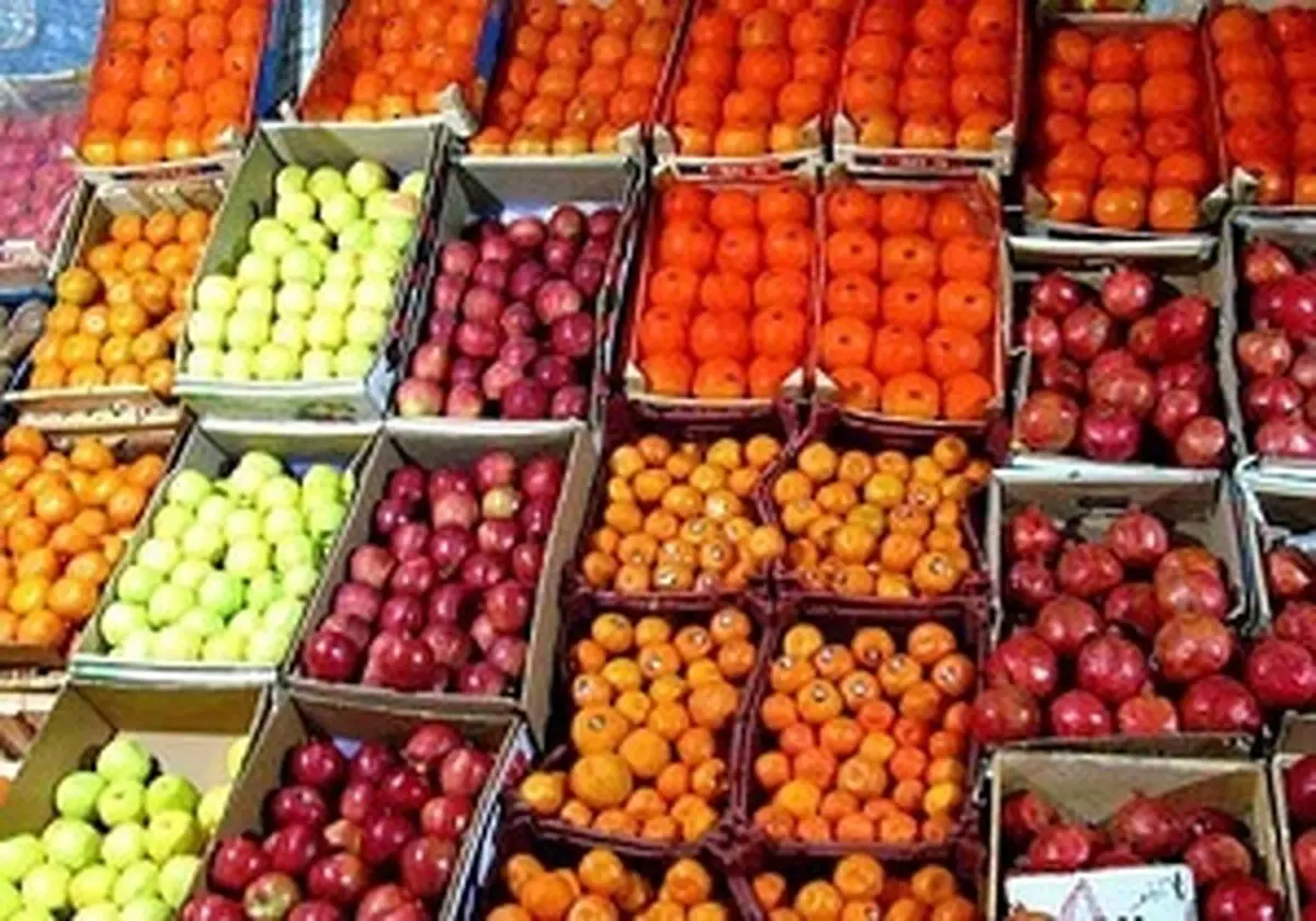 نرخ انواع میوه در میادین
