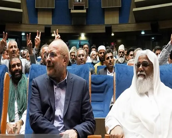 نشست « محمد باقر قالیباف » با علما و بزرگان اهل سنت
