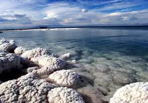  وضعیت دریاچه ارومیه همرمان با آغاز فصل گرما
