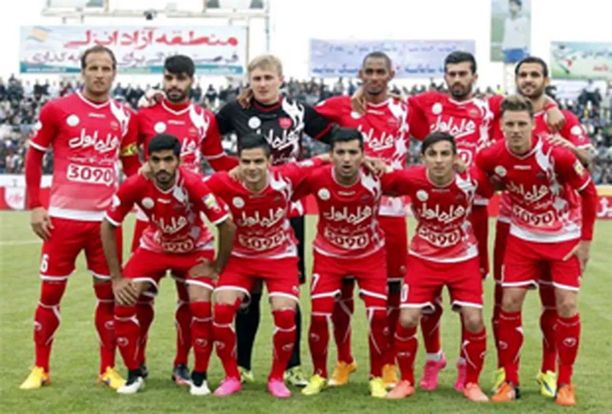 ترکیب پرسپولیس برابر گسترش فولاد