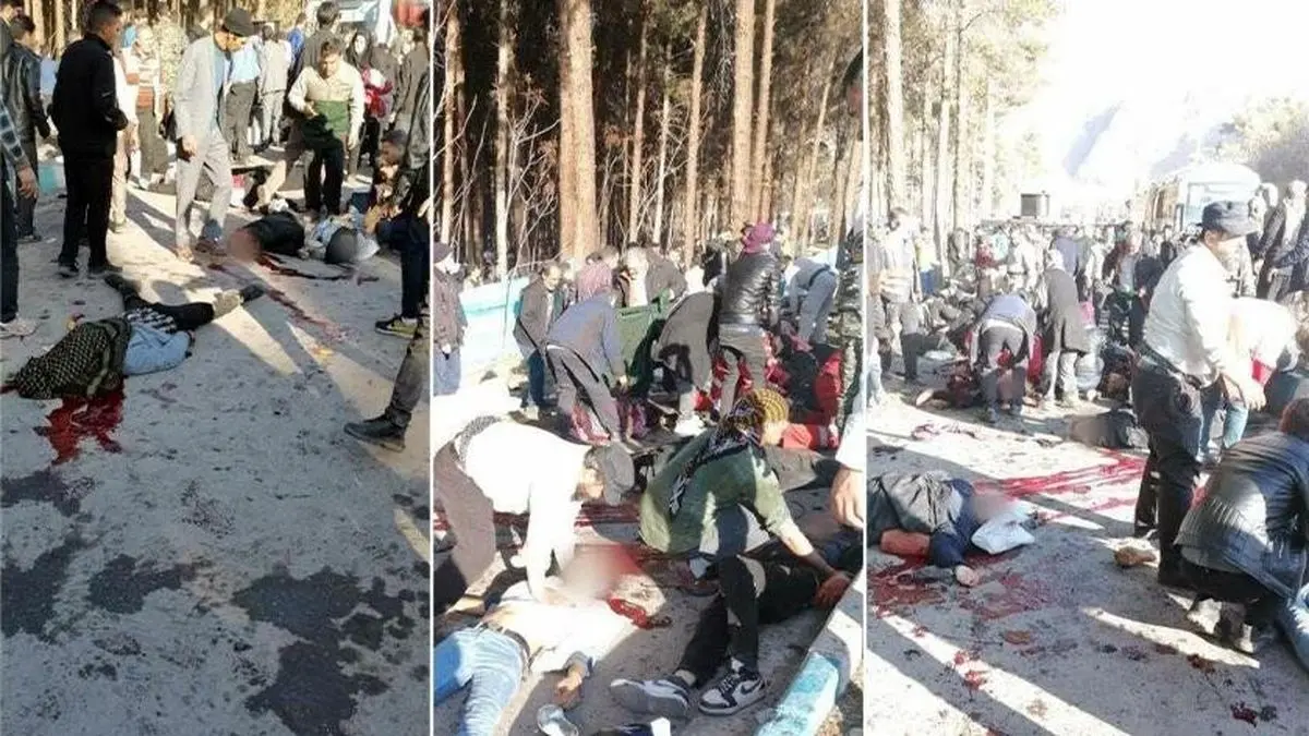 نامعلوم ۵ ساله... نامعلوم ۷ ساله/ فیلم دردناک از اعلام شهادت افراد در کرمان