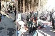 نامعلوم ۵ ساله... نامعلوم ۷ ساله/ فیلم دردناک از اعلام شهادت افراد در کرمان