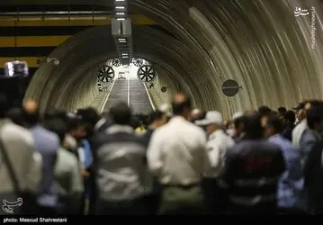 افتتاح تونل آرش اسفندیار