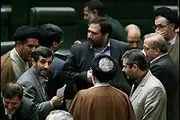دیدار برخی اعضای هیات‌رئیسه با احمدی‌نژاد