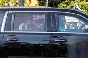 حضور ترامپ در گردهمایی روز «رئیس‌جمهور» با اتومبیل مخصوص+فیلم