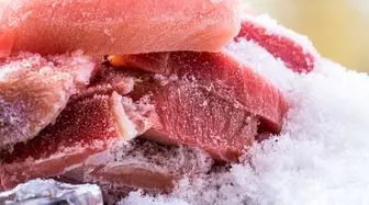 قیمت گوشت قرمز منجمد در بازار/ جدول
