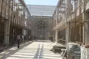 40 درصد از مسجد امام رضا اردکان به پایان رسید+تصاویر