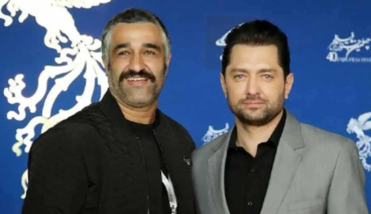 سلفی دوستانه پژمان جمشیدی در جشنواره فیلم فجر+ عکس