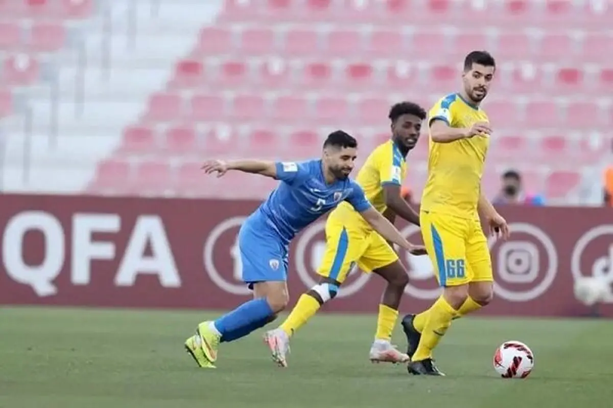 
الغرافه با بلندقدترین گلر جهان مقابل استقلال! 