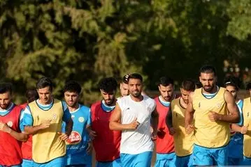 تمرینات آماده‌سازی فجرسپاسی برای دیدار با پرسپولیس/ گزارش تصویری